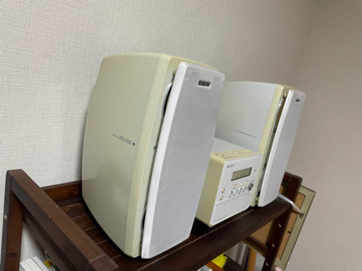 ソニー　MD CD テープ　コンポ