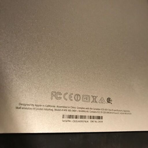 Apple iMac 27インチワイド A1419　2013年 late