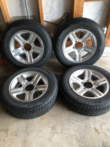 ジムニーJB23 純正アルミ　ブリジストン A／Ｔ
