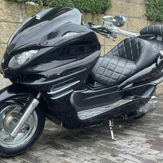 オールブラックフルカスタム‼︎ 【YAMAHA マジェスティ】走...