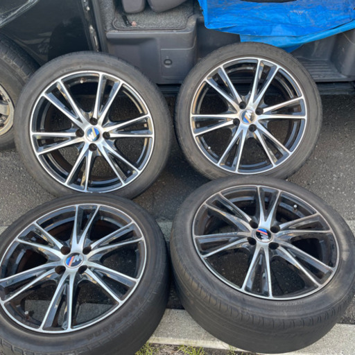 17インチ　アルミホイール　4穴　コンパクトカー用　❷