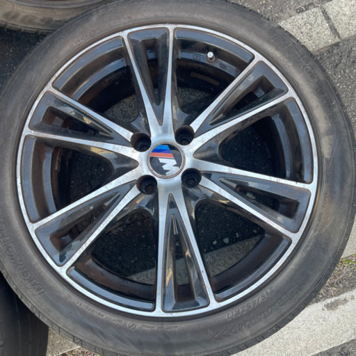 17インチ　アルミホイール　4穴　コンパクトカー用　❷