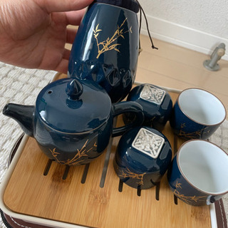 旅行用　高級な茶道具、セットの茶道具、贈り物の画像