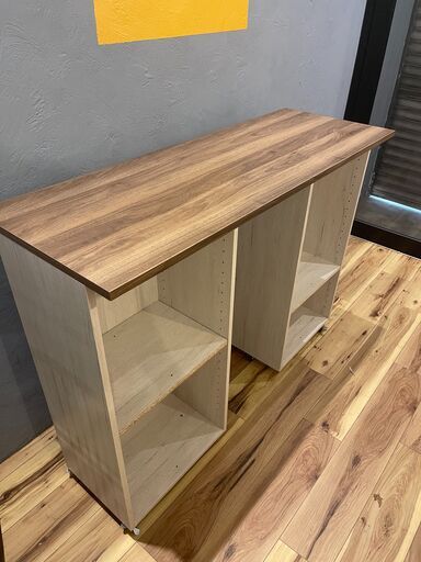 【美品】ニトリ作業台棚キャスター付き(取り外し可能)
