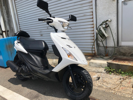 タイヤ新品 外装コーティング済み アドレスV125S  綺麗です
