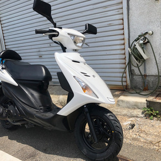 タイヤ新品 外装コーティング済み アドレスV125S  綺麗です