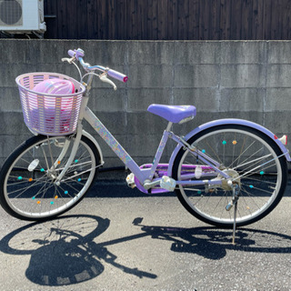 【取引完了しました】女の子 22インチ自転車 ブリヂストン エコ...