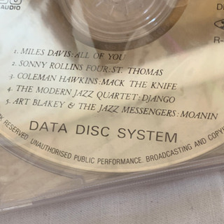 JAZZのCD②新品未使用の画像