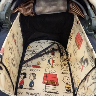 【愛品倶楽部柏店】ペットパラダイス ペットカート スヌーピー【問合わせ番号：124-003919 002】の画像