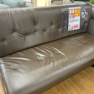 コンパクトソファ【店頭取引限定】【中古品】早い者勝ち！🚛足立区近...