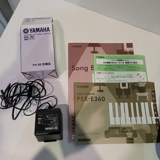 YAMAHA キーボード PSR-E360 J3cti0076421の画像