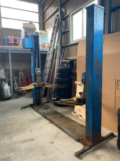 値下　2柱リフト　ビシャモン　SP2500 2.5t 自動車　整備