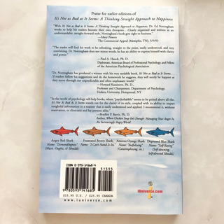 【ネット決済・配送】It's Not as Bad as It Seems A Thinking Straight Approach to Happiness 洋書 本 book Ed Nottingham Ph.D Foreword by Albert Ellisの画像