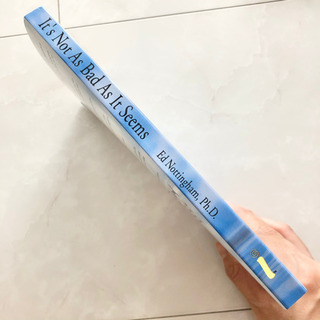 【ネット決済・配送】It's Not as Bad as It Seems A Thinking Straight Approach to Happiness 洋書 本 book Ed Nottingham Ph.D Foreword by Albert Ellisの画像