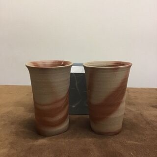 美品☆備前焼　2個セット※箱あり