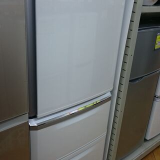 （2021.7.15お買い上げありがとうございます）三菱電機　3ドア冷蔵庫335L　2015年製　MR-C34Y-W　高く買取るゾウ八幡東店