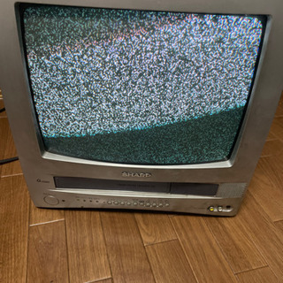 シャープ製　テレビデオ