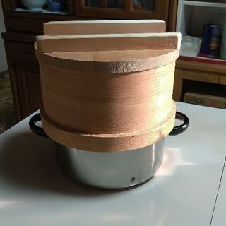 蒸し器（蒸し布付き）