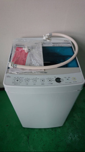 全品半額SALE‼️美品✨ Haier/ハイアール/2016年製/全自動電気洗濯機/4.5kg/JW-C45A/ホース有り/配送可能/13000円→6500円✨/0713b