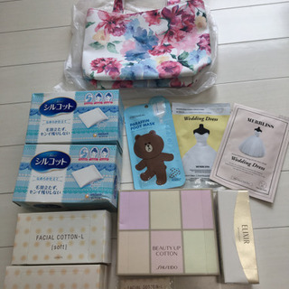 コットン、パック、バッグ