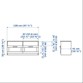 IKEA テレビ台の画像