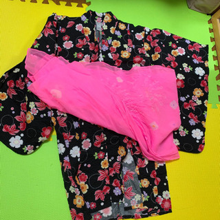 300円★130サイズ浴衣セット