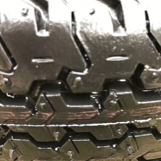 新車外しスズキキャリィトラック・エブリィバン用１２インチ夏タイヤホイールセット１台分の画像
