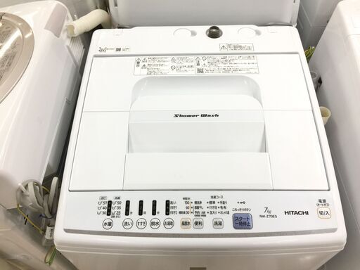 1年保証付き！HITACHI　全自動洗濯機　7.0kg【トレファク岸和田】