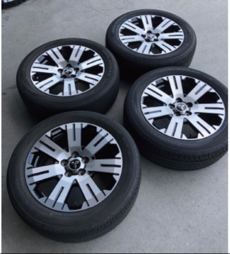 デリカD5 純正　18インチ　225/55/R18 2019年製　交渉お待ちしてます