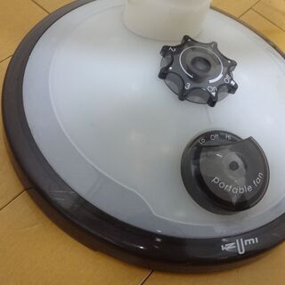 ミニ扇風機 IZUMI タイマー付卓上扇風機 EF-190 2006年製の画像