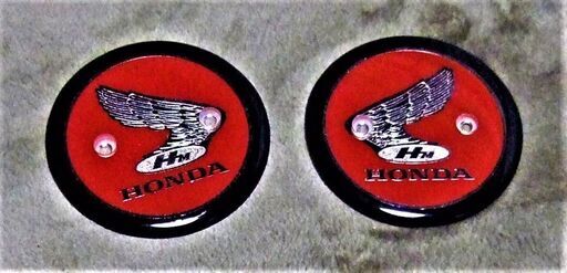 モンキーZ50M　未使用タンクマーク, エンブレム（金）左右＋取付用ビス4本