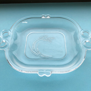 新品未使用　☆ニッカ　　G & G レトロ ガラス皿　5枚セットの画像
