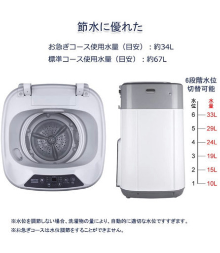 ‼️取引完了の状態‼️2019年日本製造　全自動洗濯機