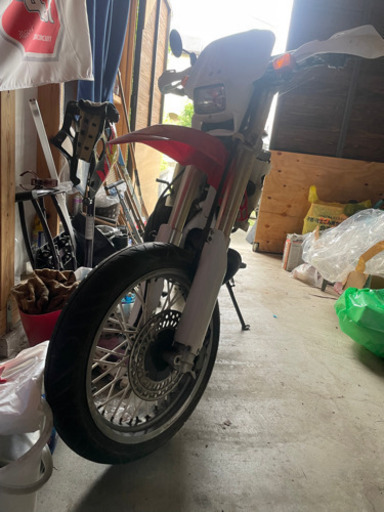 CRM250R長期保管からの復帰車　部品取り車付き　追記