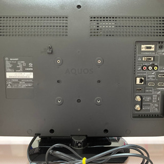 【美品】24型液晶カラーテレビ SHARP AQUOS 14年製の画像