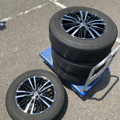17インチ.アルミタイヤセット。現状渡し可能！