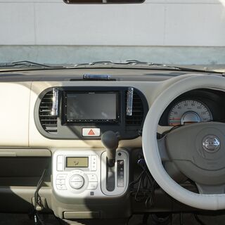 【現状渡し】走行距離少なめ！内装綺麗！　日産モコ！　ピンク系好きな方へ是非！の画像