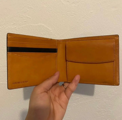半額以下 ほぼ新品 ！！ポールスミス Paul Smith 二つ折り皮財布 レザー