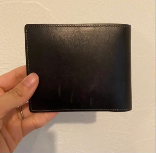 半額以下 ほぼ新品 ！！ポールスミス Paul Smith 二つ折り皮財布 レザー