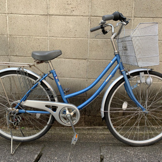 【中古自転車】26インチ6段変速　美品❗️サカイサイクル製　若林...