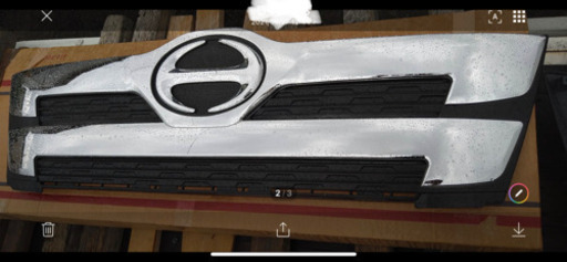 日野17レンジャー標準車メッキグリル