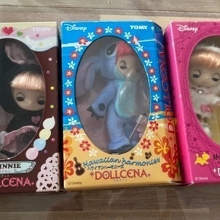 ディズニー　ドルチェナ 3体セット
