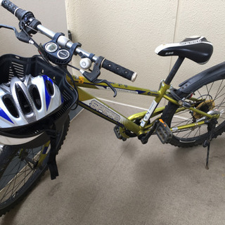 子供用自転車　ヘルメットの画像