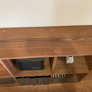 無印良品のスタッキングシェルフの画像