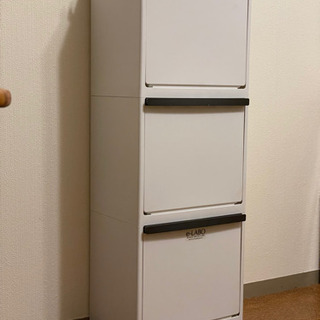天馬(Tenma) 多段　分別　ごみ箱 3段　白 幅35×奥行2...