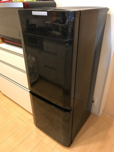 【取引中】冷蔵庫　三菱冷蔵庫(黒)