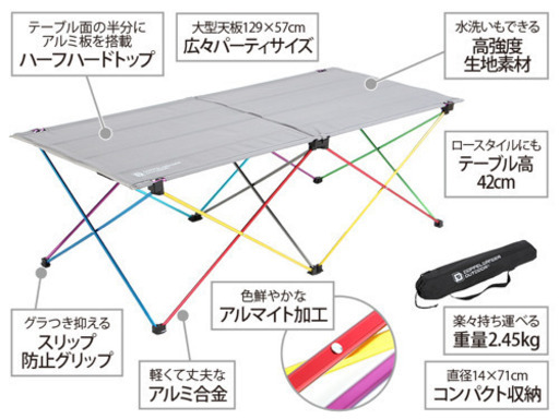 キャンプ DOD ドッペルギャンガー（現DOD）ロールテーブル４人用