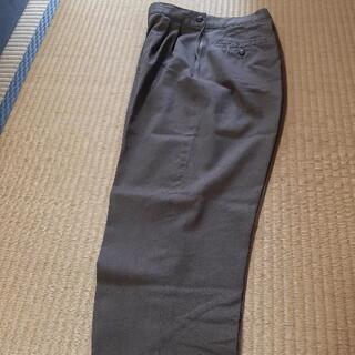 綿100% 女性用パンツ 茶色の画像