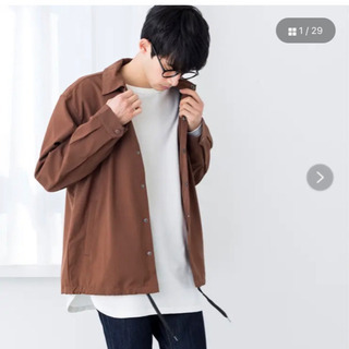 wego brownyストレッチコーチジャケット BR18SP01-M005の画像