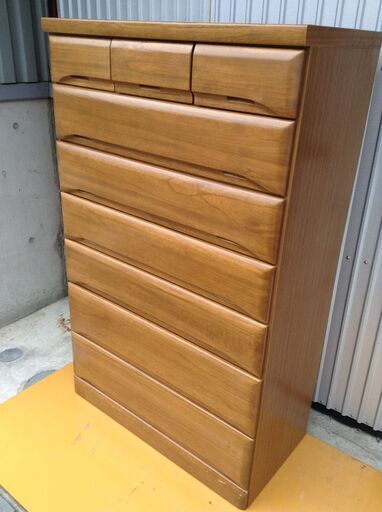 ※商談中※yw210714-002Z サンウッディ ７段タンス 890×450×1435mm 中古品